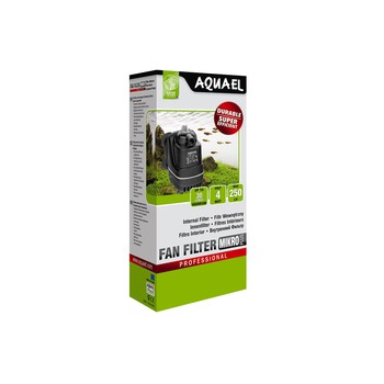 Внутренний фильтр Fan Filter Mikro Aquael plus для аквариума до 30 л, 250 л/ч, 4 Вт