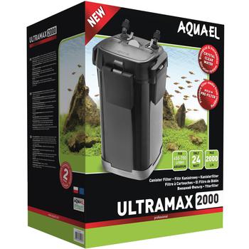 Внешний канистровый фильтр ULTRAMAX-2000 Акваэль (400-700л, 5кассеты по 1,9л)  2000 л/ч, 24вт 