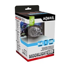 Светильник для аквариума MOONLIGHT LED 1 Вт AQUAEL для создания эффекта "лунного света", черный