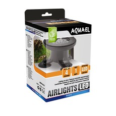 Аэратор AIR LIGHTS LED AQUAEL насыщающет воду кислородом и одновременно подсвечивает пузырьки воздуха: синим, зеленым или красным цветом (1 Вт, 4 диода)