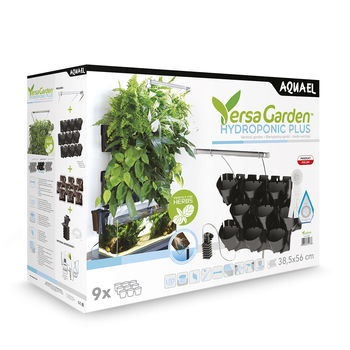 Модульная система VERSA GARDEN HYDROPONIC PLUS для создания фитостены из живых растений размером 38.5 х 56 см. 