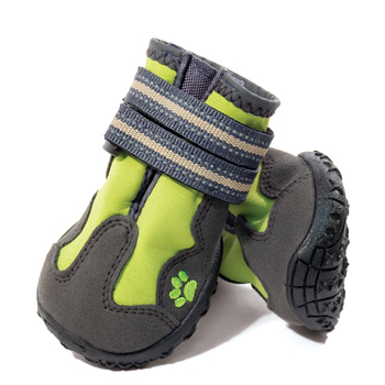 Ботинки для собак, зеленые 4шт. XS, S, M, L
