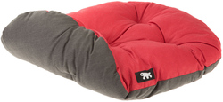 Подушка мягкая RELAX C для собак и кошек, Красный с черным