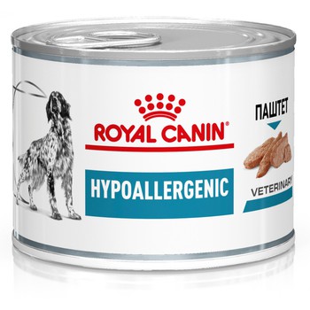 Влажный корм Royal Canin Hypoallergenic  для собак с пищевой аллергией и непереносимостью 400 гр