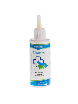Мультивитаминная эмульсия Canina Canivita (Канивита) на основе масла энотеры, в составе 11 необходимых витаминов 100 мл, 250 мл, 1000 мл