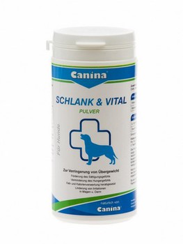 Добавка для собак Canina Schlank & Vital (Шланк энд виталь) повышает жизнеспособность и активность благодаря увеличению мышечной массы 250 г, 500 гр