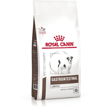 Cухой диетический корм для собак мелких пород GASTROINTESTINAL LOW FAT SMALL DOGS (Гастроинтестинал Лоу Фэт смол дог), способствующий регуляции метаболизма липидов при гиперлипидемии 1 кг, 3 кг