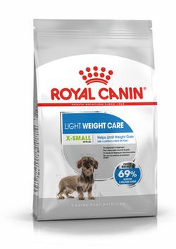 Cухой корм для взрослых и стареющих собак миниатюрных размеров Royal Canin X-Small Light Weight Care, Роял Канин Икс смол лайт вейт кэа  500 гр, 1,5 кг