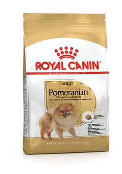 Сухой корм для взрослых собак породы Померанский Шпиц Royal Canin Pomeranian Adult 500 гр, 1,5 кг