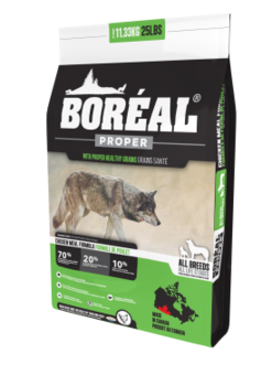 Cухой корм для собак всех пород Boreal Proper с курицей 2,26 кг, 11,3 кг