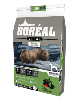 Сухой корм для собак крупных пород Boreal Vital с курицей 11,3 кг