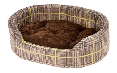 Софа Ferplast dandy F для собак и кошек (Черный с серым мехом) 45, 55, 65, 80