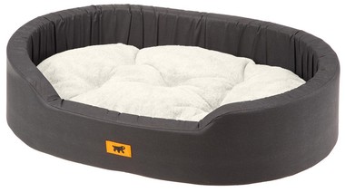 Софа Ferplast dandy F для собак и кошек (Черный с белым мехом) 45, 55, 65, 80, 95