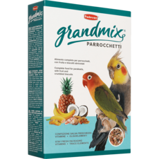 Комплексных и основной корм для средних попугаев Padovan Grandmix Parrocchetti
