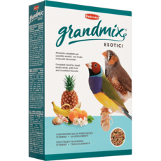 Комплексный и основной корм для экзотических птиц Padovan Grandmix Esotici 1 кг