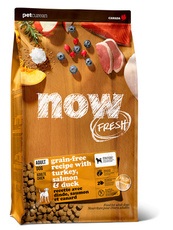 Сухой корм для взрослых собак Now Natural Holistic Fresh Adult Recipe Grain Free 26/16 беззерновой с индейкой, уткой и овощами