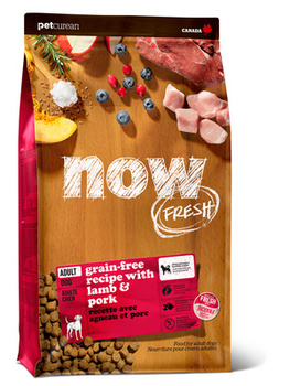 Сухой корм для взрослых собак Grain Free Red Meat Adult Recipe DF 24/16 беззерновой с ягненком 1,59 кг, 2,72 кг, 9,98 кг