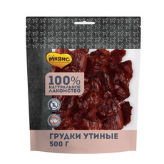 Лакомство для собак Мнямс Грудки утиные 500г