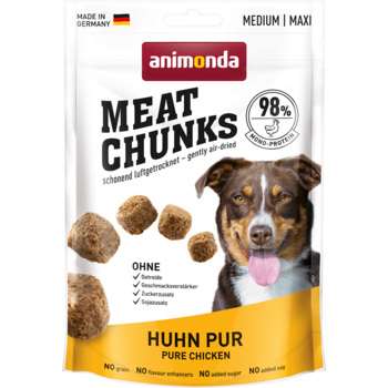 Лакомства  для собак средних и крупных пород Animonda Meat Chunks - Pure Chicken из курицы 80гр