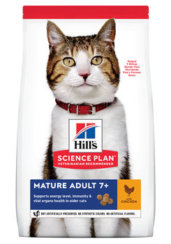 Сухой корм для пожилых кошек Hill`s  Feline Senior with Chicken с курицей 300 гр, 1,5 кг