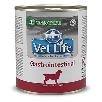 Диетический влажный корм для собак Vet Life Dog Gastrointestinal при заболеваниях ЖКТ с курицей  300гр