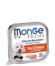 Консервы для взрослых собак Monge Dog Fresh с уткой 100 г