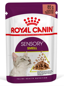 Корм консервированный для взрослых кошек Royal Canin Sensory Smell сенсори запах (в соусе) 85 гр