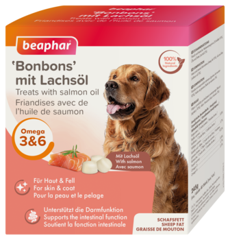 Лакомство для собак Beaphar Bonbons с лососем 245гр