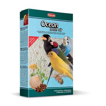 Наполнитель биопесок Падован для декоративных птиц Padovan Ocean Fresh Air 1 кг, 5 кг