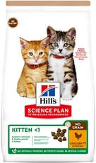 Сухой корм беззерновой  для котят Hill's Science Plan Курица и картофель