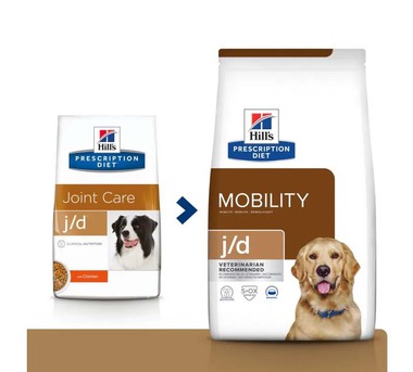 Сухой диетический корм для собак лечение заболеваний суставов Hills j/d 1,5 кг, 12 кг