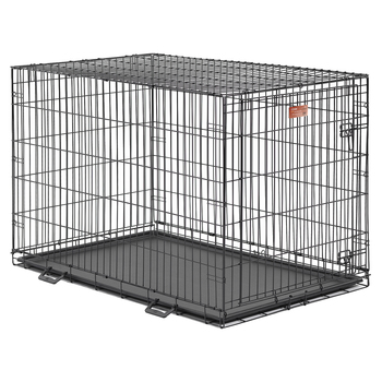 Клетка MidWest iCrate для собак 107х71х76h см, 2 двери, черная
