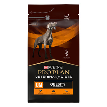 Сухой корм диета для собак Purina Veterinary Diets Obesity Management OM для снижения избыточной массы тела и регуляции поступления глюкозы 3 кг