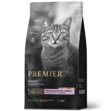 Сухой корм для кошек Premier Cat Salmon&Turkey с Лососем и Индейкой